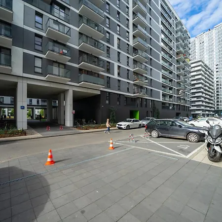 Kasprzaka 29c - Terrace, Workspace, Expo - By Rentujemy Apartment